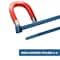 Kable Kontrol Cable Tie, 8 in L, 47.62 mm Max Bundle Dia., Blue, Nylon 6/6, 40 lb Strength, 100 PK CTMD-800-40-BLUE - alternate 6